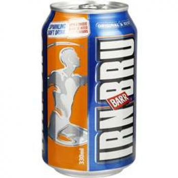 Barrs Irn Bru Drink Sparkling Can 330ml