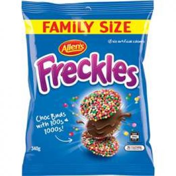 Allen’s Freckles Family Bag Lollies 340g