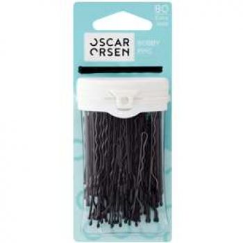 Oscar Orsen Extra Hold Bobby Pins Black 80 pack