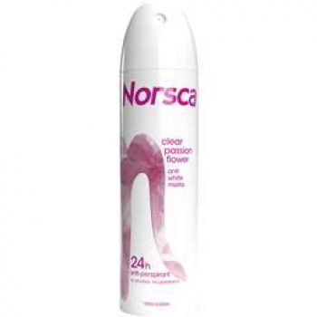 Norsca Deodorant Aerosol Clear Passion Flower 150g