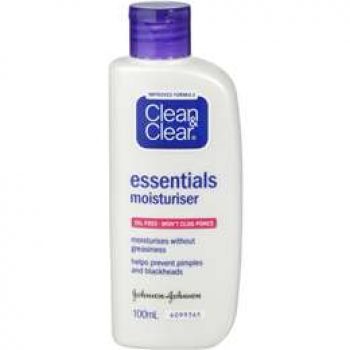 Clean & Clear Essentials Moisturiser  100ml