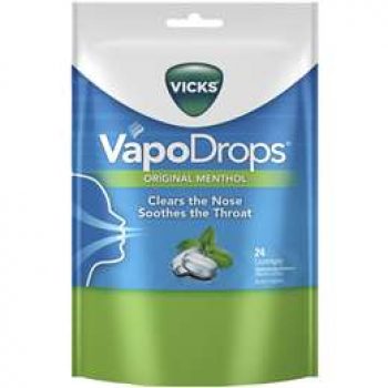 Vicks Lozenges Original Menthol 24 pack