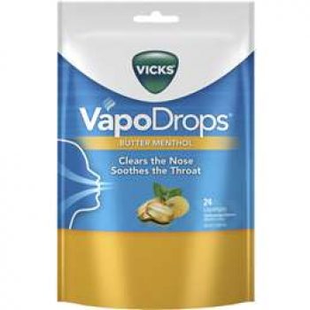Vicks Lozenges Butter Menthol 24 pack
