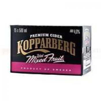 Kopparberg Mixed Fruits Cider Bottles 15x500ml case