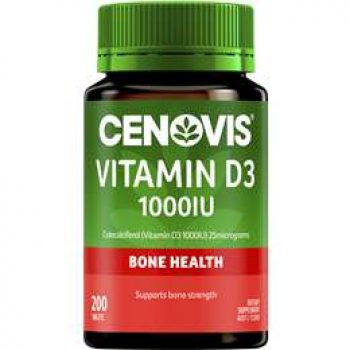 Cenovis Vitamin D3 1000iu Tablets 200 pack