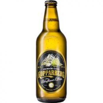 Kopparberg Elderflower & Lime Cider Bottle 500ml single