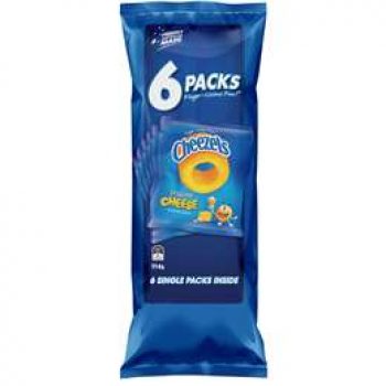 Cheezels Multipack 6pk 114g