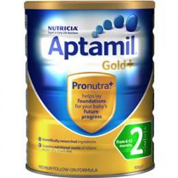 Aptamil Gold+ Follow-on Baby Formula Stage 2 6-12 Months 900g