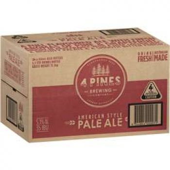 4 Pines Pale Ale Bottles 24x330ml case