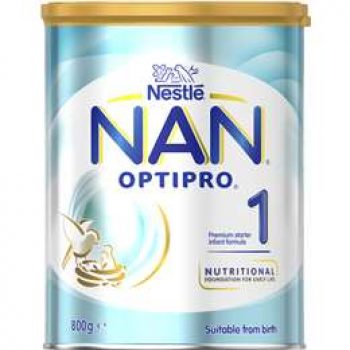 Nestle Nan Optipro 1 Starter 0-6 Months Baby Formula Powder 800g