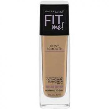 Maybelline Fit Me Dewy & Smooth Liquid Foundation – Sun Beige 30ml
