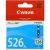 Canon Printer Ink Cli526c Inkjet Cyan each