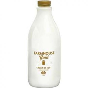 Pauls Farmhouse Gold Full Cream Milk Unhomogenised 1.5l