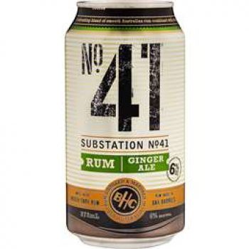 Substation Rum & Ginger Ale  375ml