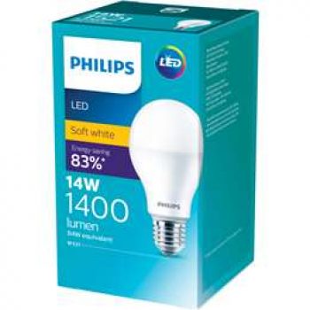 Philips Light Globe 13w 1400 Lument Warm Es each