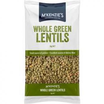 Mckenzie’s Green Lentil Whole  1kg
