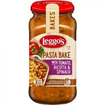 Leggos Pasta Bake Tomato Ricotta & Spinach 500g