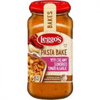 Leggos Pasta Bake Sundried Tomato Garlic 500g