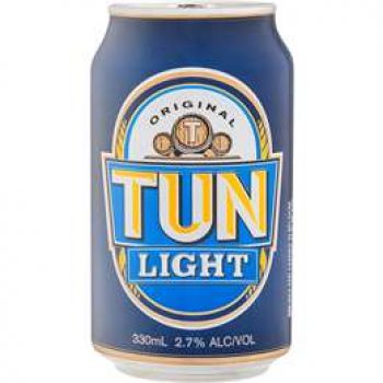 Tun Blue Light Lager Can 330ml single