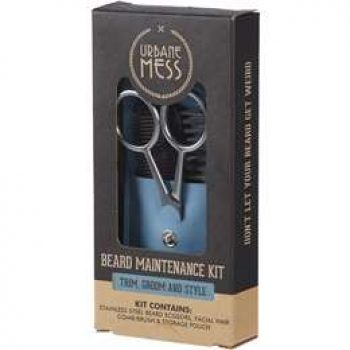 Urbane Mess Beard Maintenance Kit  each