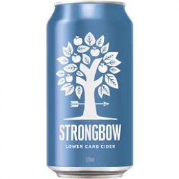 Strongbow Apple Cider Low Carb Cans 10x375ml pack
