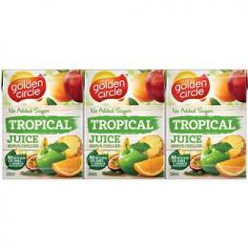 Golden Circle Fruit Juice Tropical 6x200ml