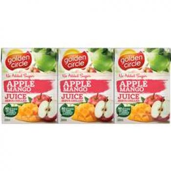 Golden Circle Fruit Juice Apple Mango 6x200ml