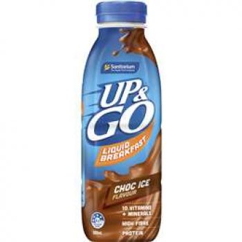 Sanitarium Up&go Choc Ice 500ml