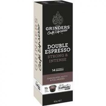 Grinders Coffee Capsules Double Espresso Caffitaly System 10 pack