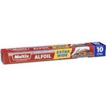 Multix Aluminium Foil Extra Wide 10m