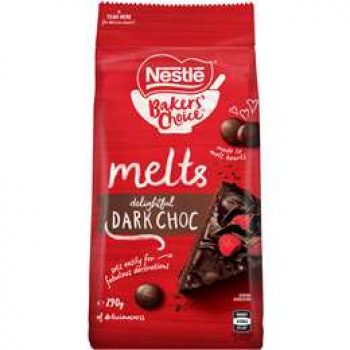 Nestle Bakers’ Choice Dark Choc Melts  290g