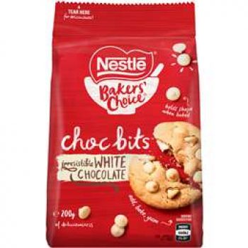 Nestle Bakers’ Choice White Choc Bits  200g