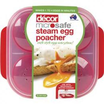 Decor Microsafe Easy Steam Egg Poacher each
