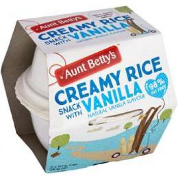 Aunt Betty’s Creamy Rice Dessert Natural Vanilla 240g
