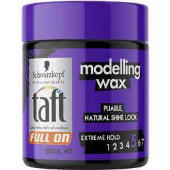 Schwarzkopf Taft Full On Modelling Wax Structured 100ml