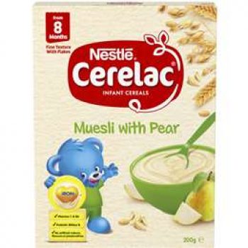 Nestle Cerelac Baby Cereal Muesli With Pear Stage 3 200g