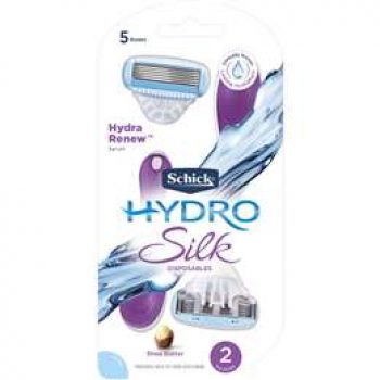 Schick Hydro Silk Womens Disposable Razor 2 pack