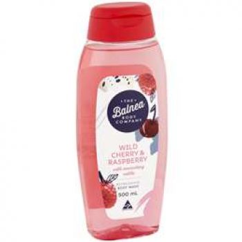 Balnea Wild Cherry & Raspberry Body Wash 500ml