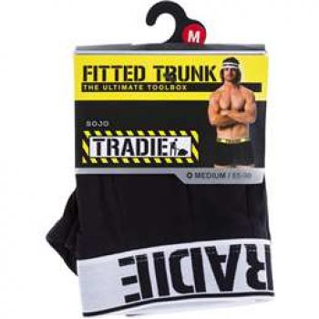 Tradie Underwear Mens Trunk Medium each