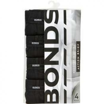 Bonds Action Brief Medium 4 pack