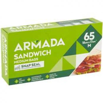 Select Resealable Sandwich Bags 65 pack