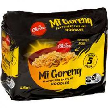 Choice Mi Goreng Instant Noodles 85g x5 pack