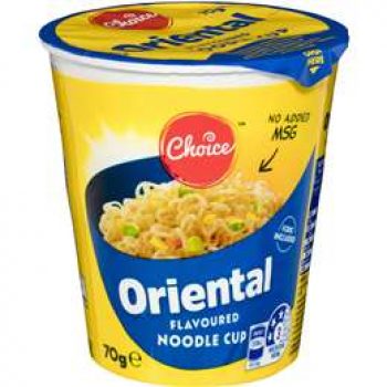 Choice Oriental Noodle Cup 70g
