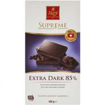 Frey Dark Chocolate Block 85% 100g