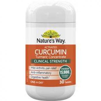 Nature’s Way Activated Curcumin 30 pack