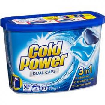 Cold Power Regular Front & Top Liquid Capsules 18 pack