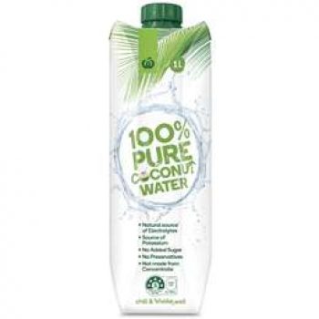 Woolworths 100% Pure Coconut Water 1l