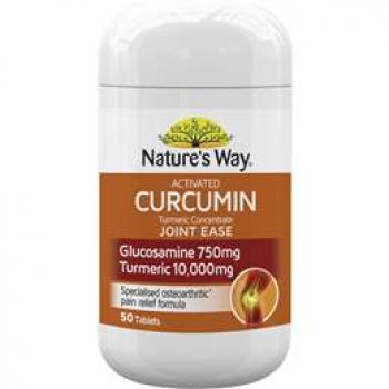 Nature’s Way Activated Curcumin Turmeric Concentrate Joint Ease 50 pack