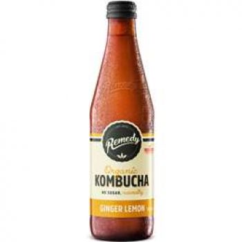 Remedy Kombucha Ginger Lemon  330ml