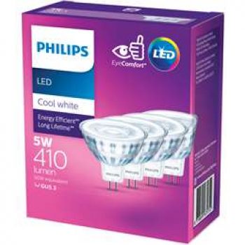Philips Led Mr16 Cool 4 pack